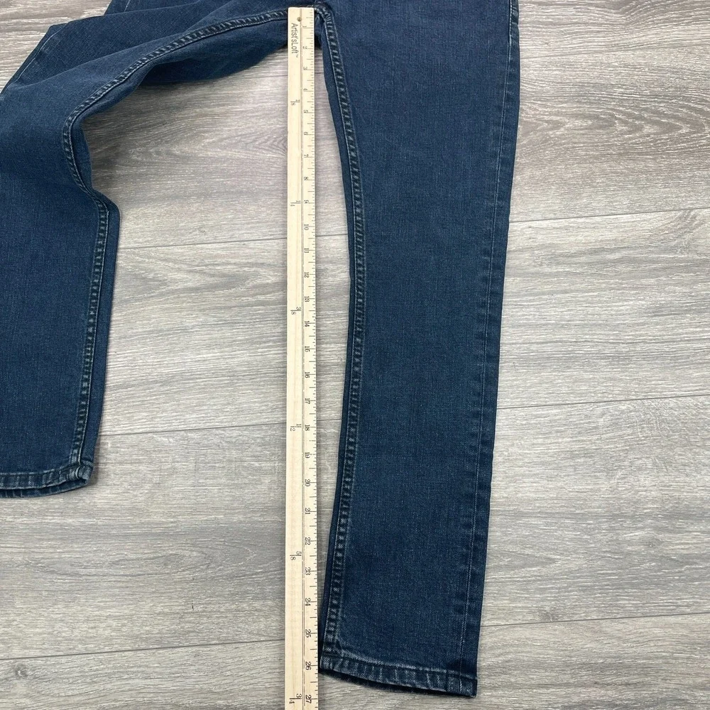Nudie Jeans Tight Terry Mens 27x28 Blue Slim Skinny Stretch Grunge Organic New